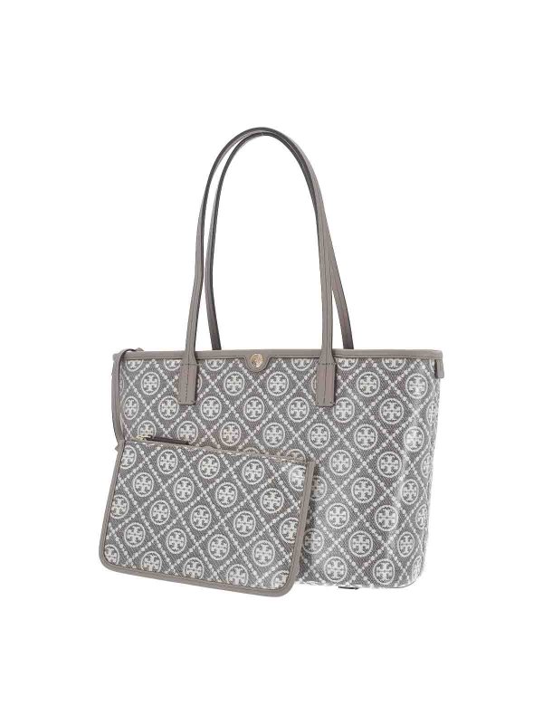 TORY BURCH: Handtaschen online - Shopper - Grau