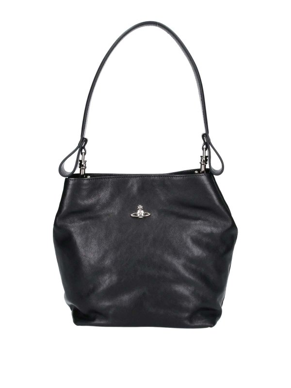VIVIENNE WESTWOOD: Schultertaschen - Schultertasche - Schwarz