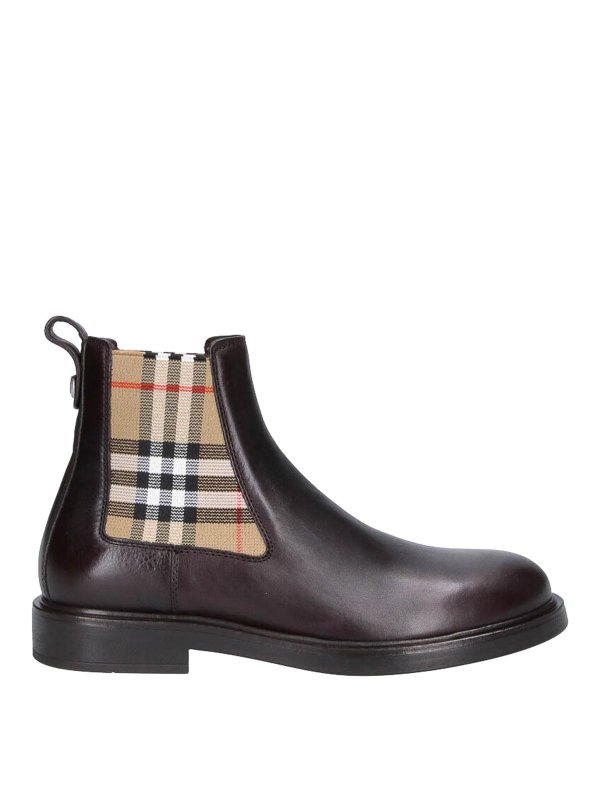 BURBERRY: Bottines - Bottines - Marron