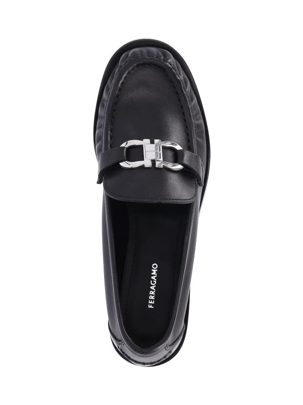 SALVATORE FERRAGAMO buy online ローファー - 黒
