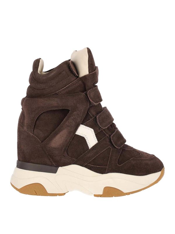 ISABEL MARANT: Chaussures de sport - Baskets - Marron
