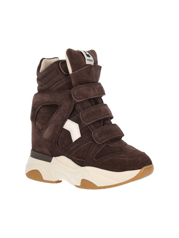 ISABEL MARANT: Chaussures de sport online - Baskets - Marron