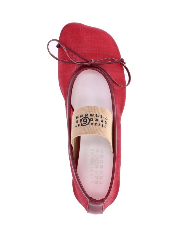 MM6 MAISON MARGIELA buy online フラットシューズ - 赤