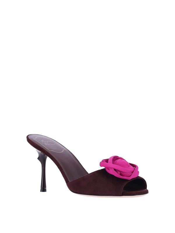 ROGER VIVIER: Mules online - Mules - Violet