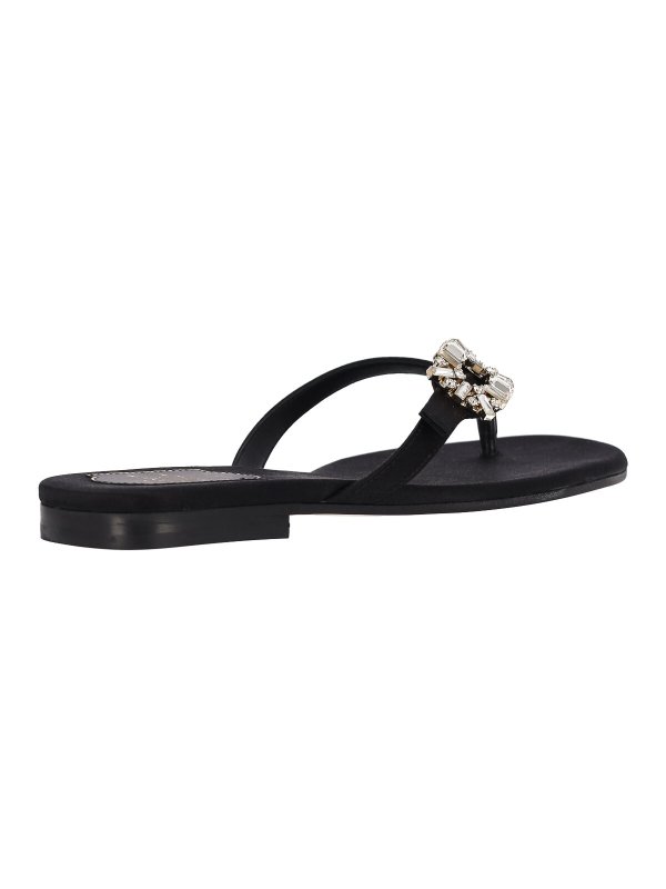 サンダル - 黒 shop online: ROGER VIVIER