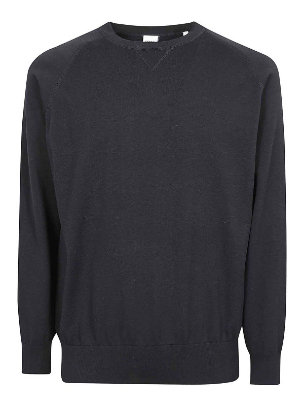 ASPESI: Sweatshirts und Pullover - Sweatshirt - Dunkelblau