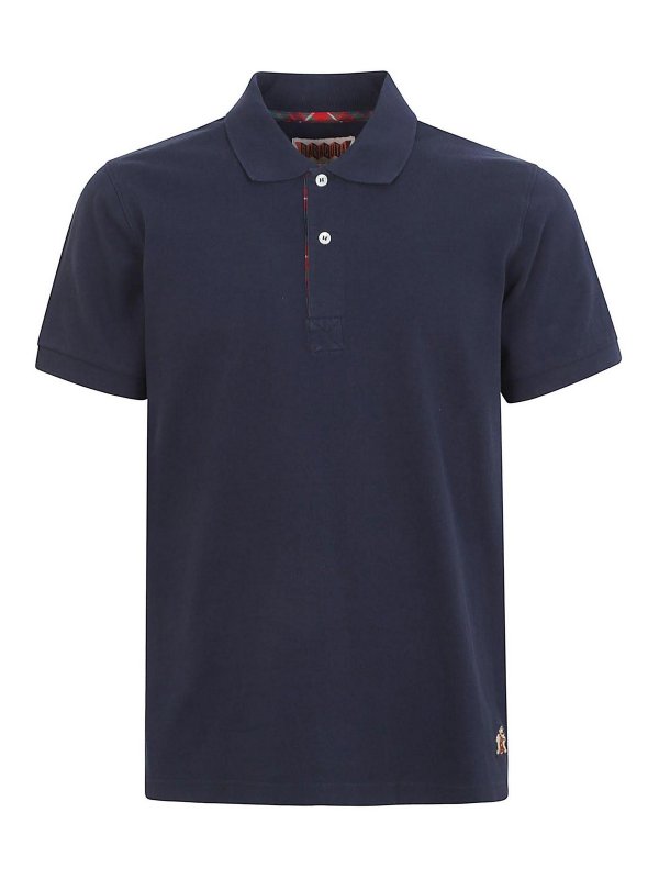 BARACUTA: polo - Tartan placket polo
