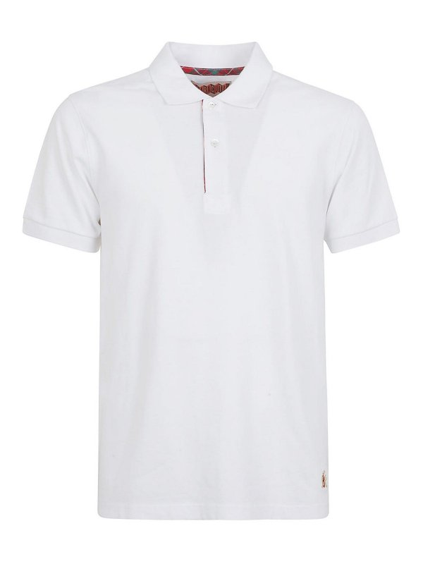 BARACUTA: Poloshirts - Poloshirt - Weiß