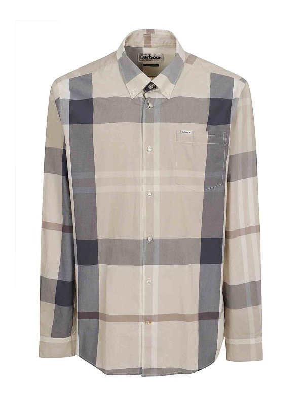 BARBOUR: Chemises - Chemise - Gris Clair