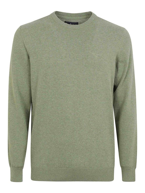 BARBOUR: maglia collo rotondo - Pima cotton crew