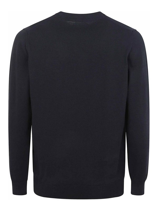 BARBOUR: maglia collo rotondo online - Pima cotton crew