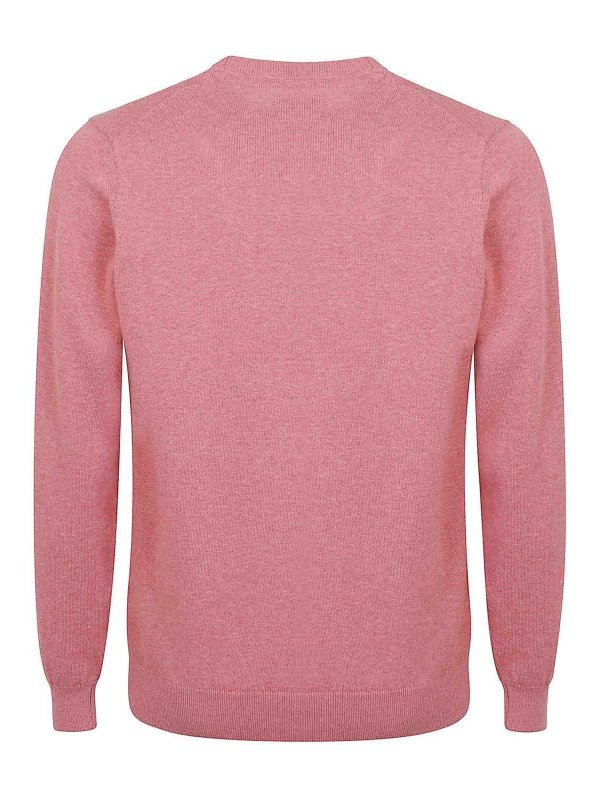 BARBOUR: crew necks online - Pima cotton crew