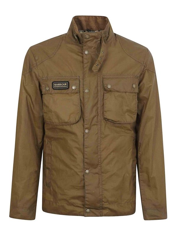 BARBOUR: giacche casual - Merton wax jacket