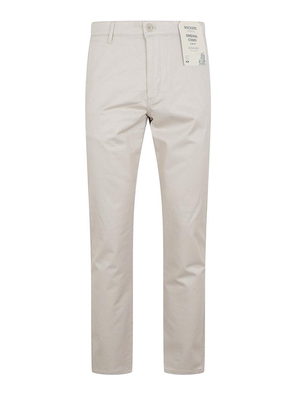 DOCKERS: Casual Hosen - Casual Hose - Hellbraun