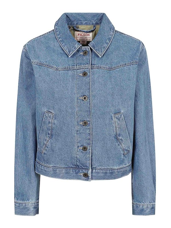 FILSON: casual jackets - Western denim jacket
