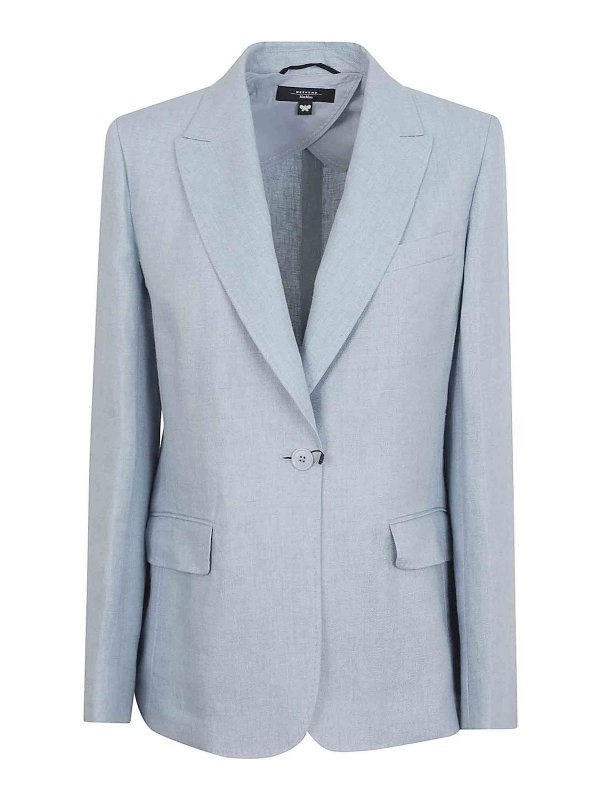 WEEKEND MAX MARA: Blazer - Blazer - Hellblau
