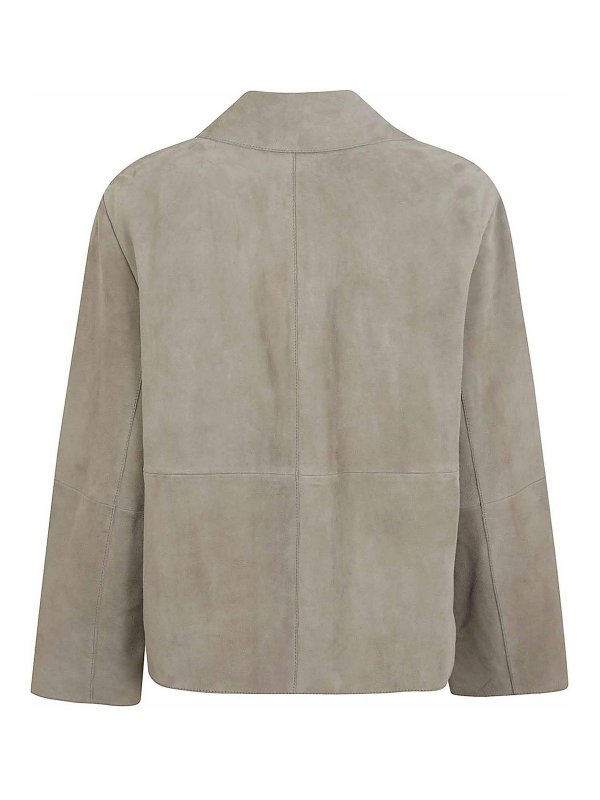 WEEKEND MAX MARA: leather jacket online - Jacket