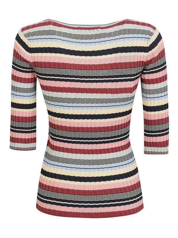 WEEKEND MAX MARA: Strickpullover mit Rundhalsausschnitt online - Rundhalspullover - Bunt