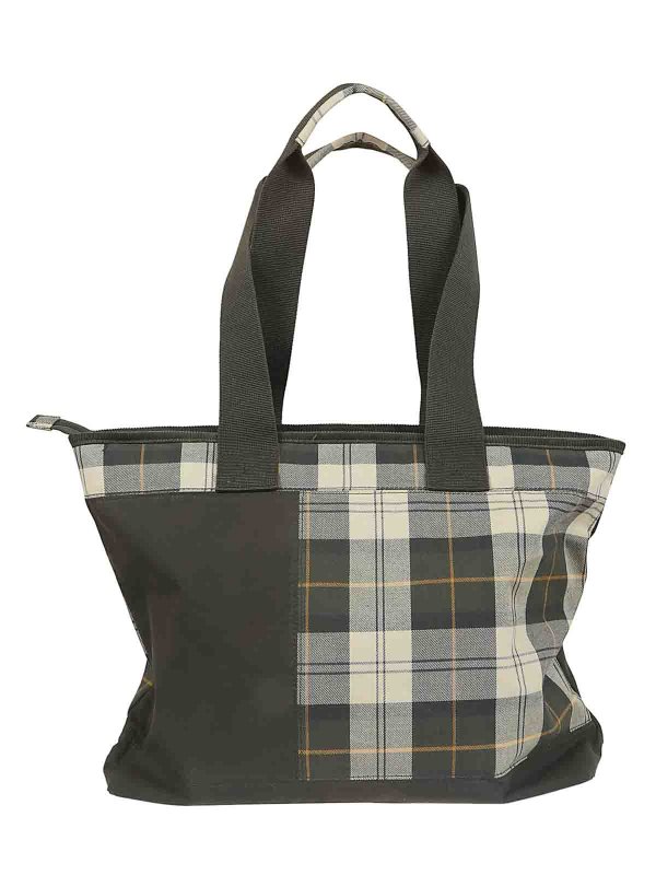BARBOUR: shopper online - Mya patchwork tote bag
