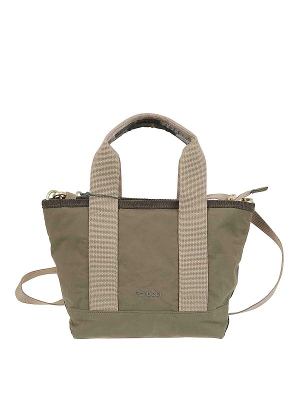 BARBOUR: Handtaschen - Shopper - Grün