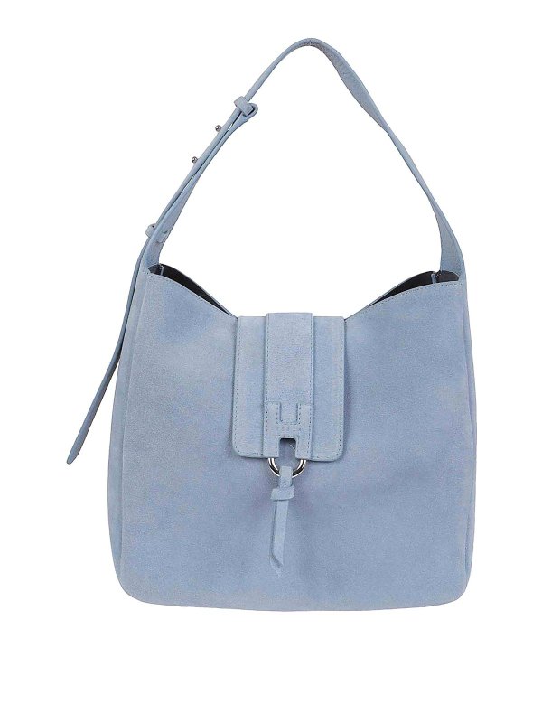 HOGAN: Schultertaschen - Schultertasche - Denim