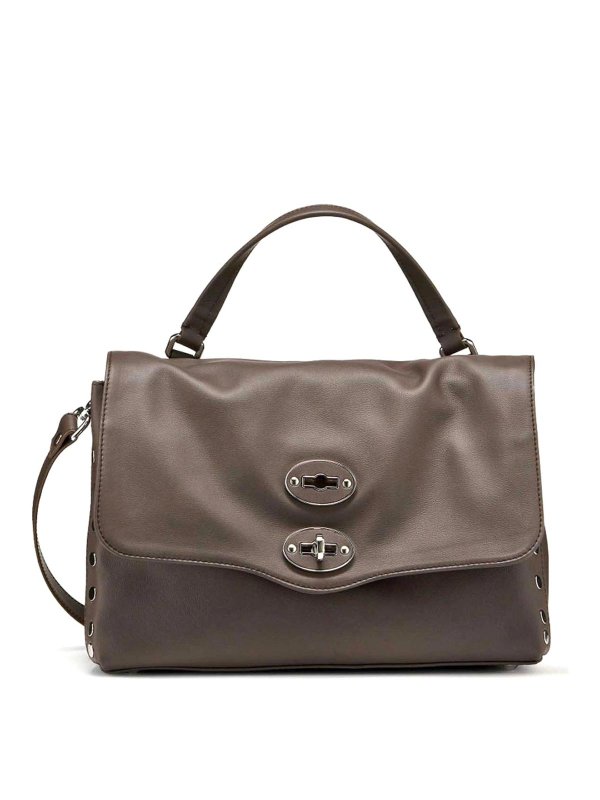 ZANELLATO: Handtaschen - Shopper - Braun