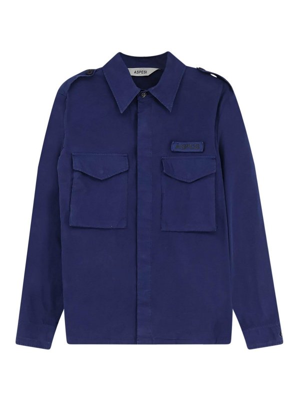 ASPESI: camicie - Camicia field in cotone
