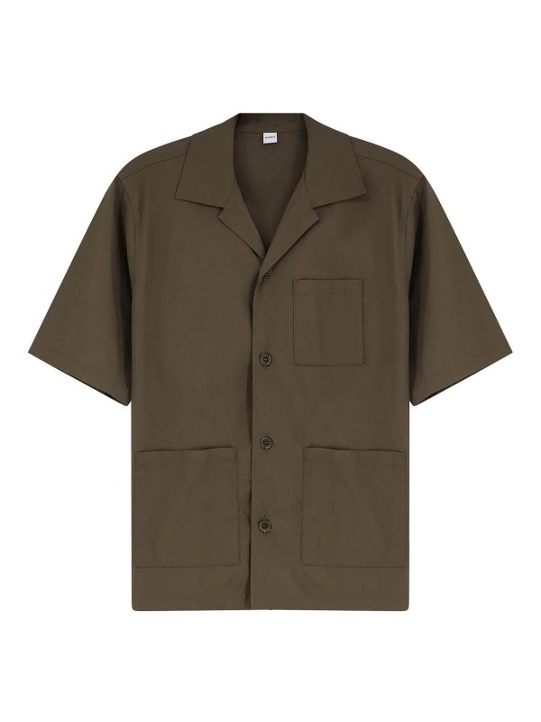 ASPESI: Camisas - Camisa - Verde