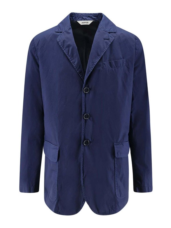 ASPESI: blazers - Cotton dillon blazer