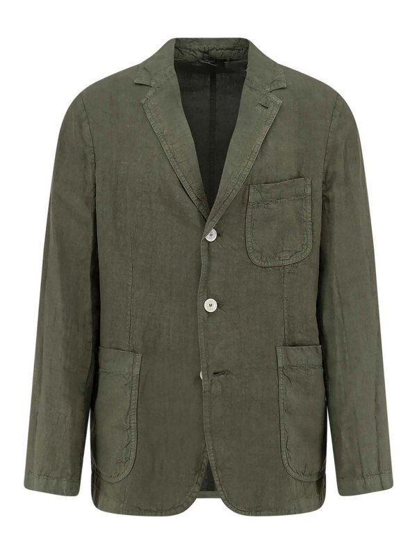 ASPESI: Blazer - Blazer - Grün