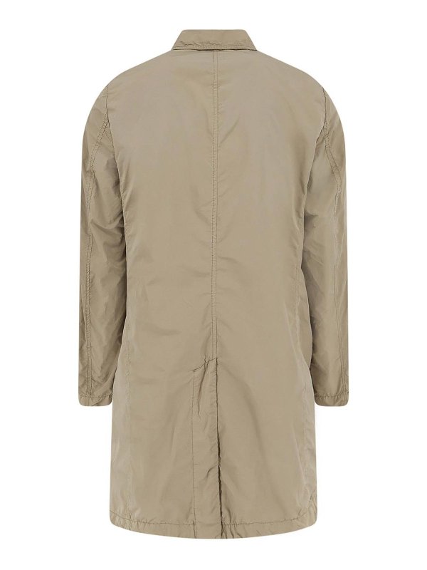 ASPESI: trench coats online - Lemon raincoat