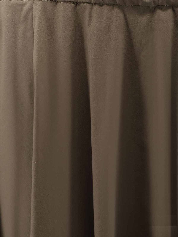 The Best Shops ASPESI: Knielange und Midi Röcke - Midirock - Dunkelgrün
