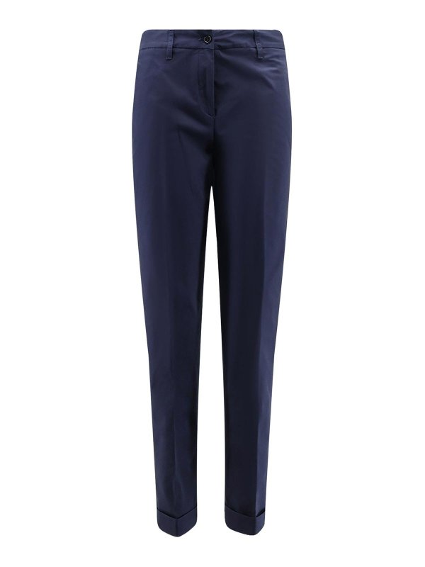 ASPESI: pantaloni casual - Pantaloni in cotone stretch