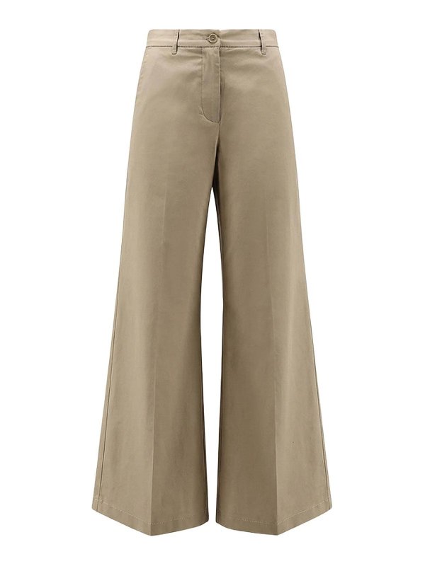 ASPESI: pantaloni casual - Pantaloni in cotone stretch