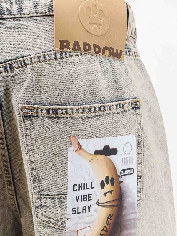 The Best Shops BARROW: jeans dritti, a sigaretta - Jeans in cotone