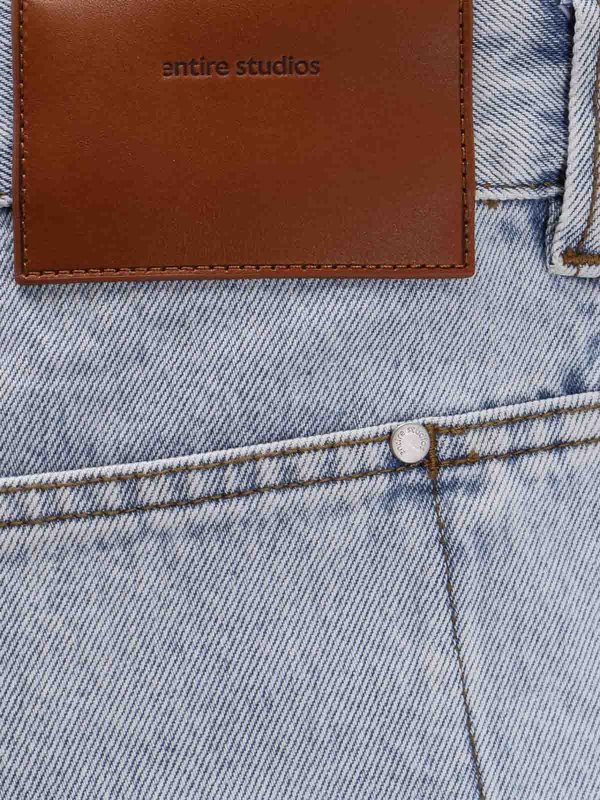 The Best Shops ENTIRE STUDIOS: jeans dritti, a sigaretta - Jeans gem in cotone