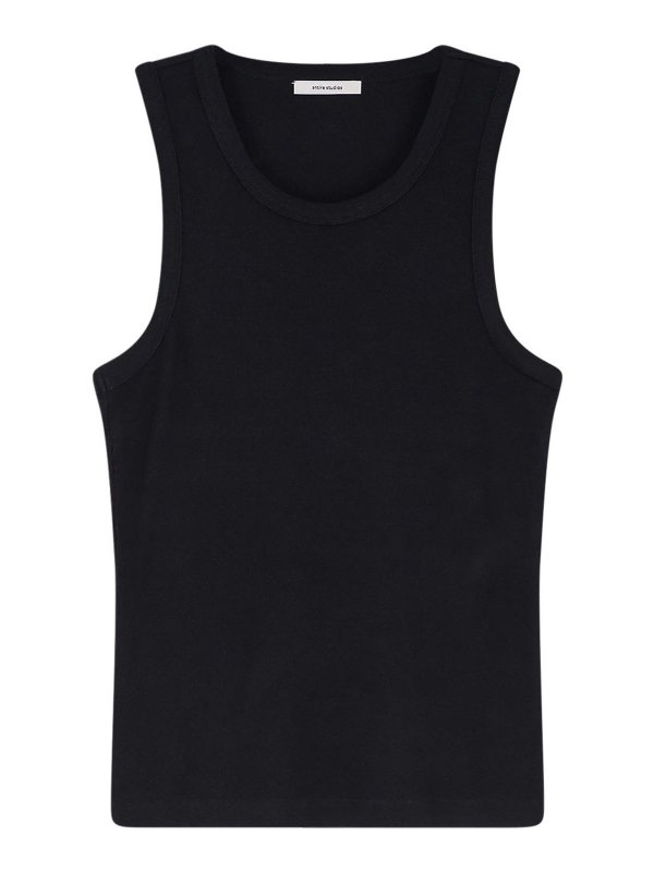 ENTIRE STUDIOS: Tops y camisetas sin mangas - Top - Negro