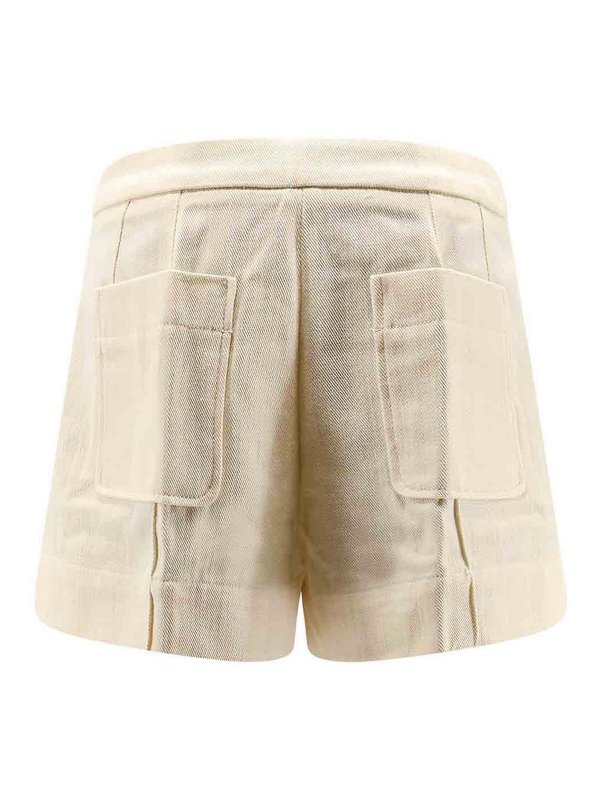 SOEUR: pantaloni shorts online - Shorts hover in cotone