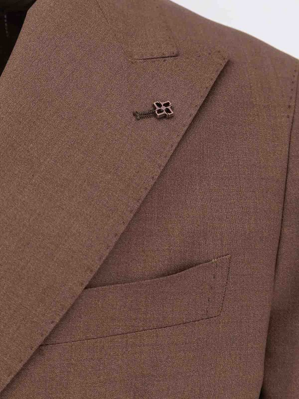 The Best Shops TAGLIATORE: Vestes de costume - Blazer - Marron