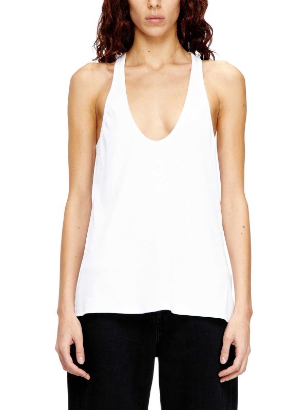 DIESEL: Tops und Tank Tops online - Top - Weiß