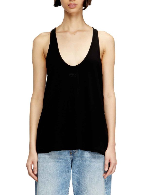 DIESEL: Tops & Débardeurs online - Top - Noir
