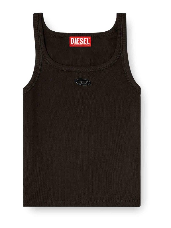 DIESEL: Tops und Tank Tops - Top - Schwarz