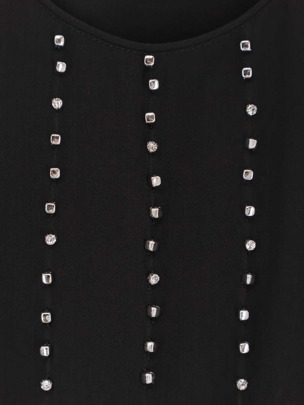 The Best Shops Pinko: Tops y camisetas sin mangas - Top - Negro