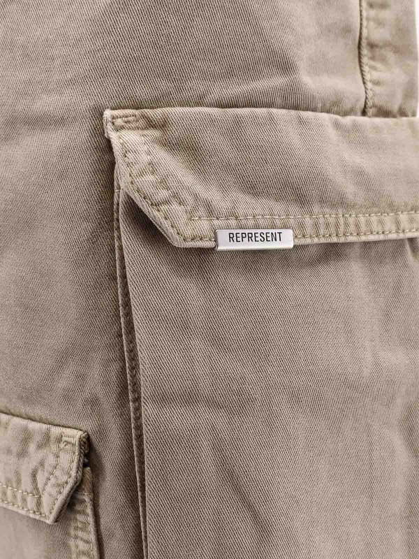 The Best Shops REPRESENT: Trousers Shorts - Cotton cargo shorts