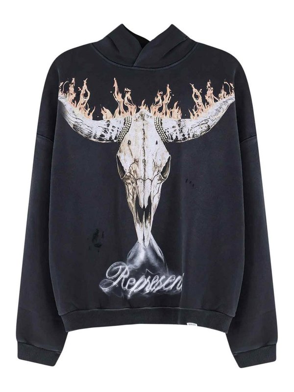 REPRESENT: Sweatshirts und Pullover - Sweatshirt - Schwarz