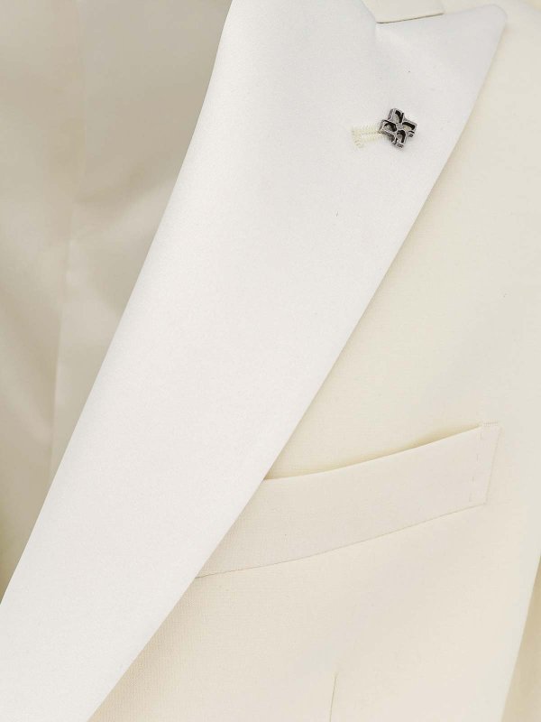 The Best Shops TAGLIATORE: Vestes de costume - Blazer - Crème