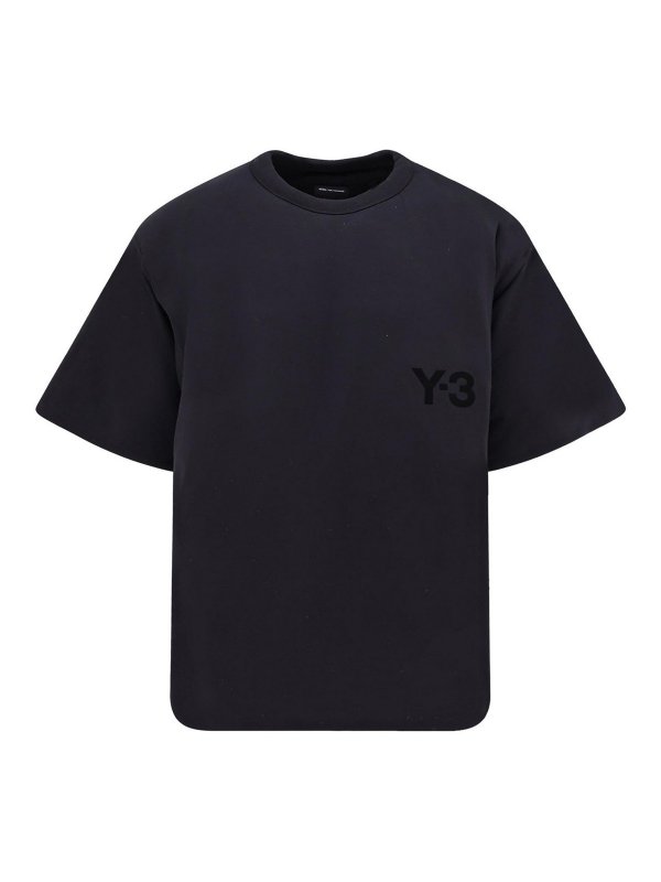 Y-3: Sweatshirts und Pullover - Sweatshirt - Schwarz