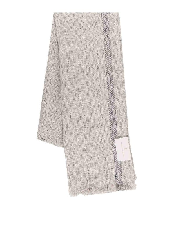 BRUNELLO CUCINELLI: Schals - Schal - Beige
