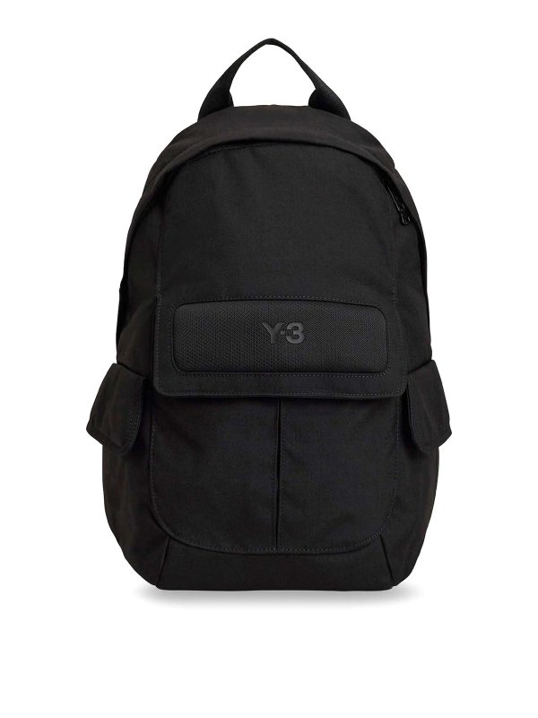 Y-3: Mochilas - Mochila - Negro