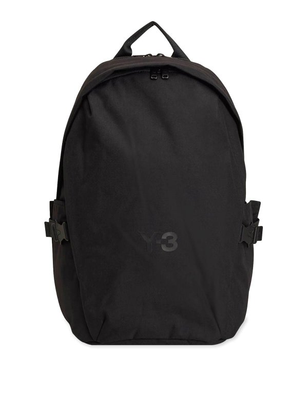 Y-3: Mochilas - Mochila - Negro